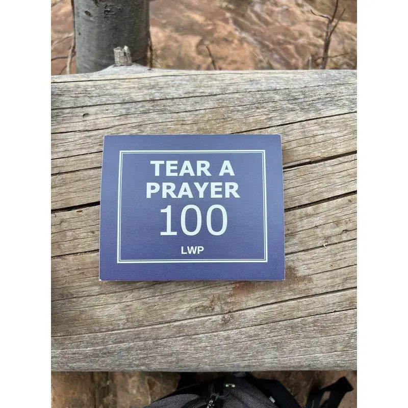 TEAR a PRAYER, 100 Days of Prayers to Help You Build Your Prayer Life