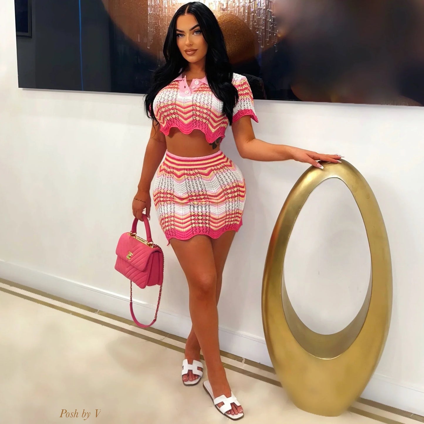 WELL BALANCED SKIRT SET