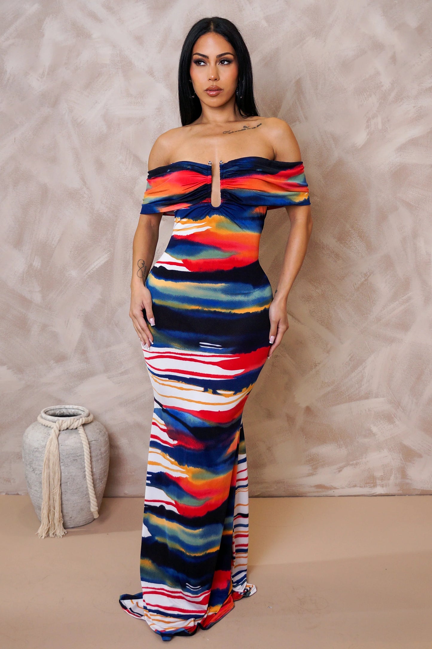 TELL ME ABOUT IT MAXI DRESS