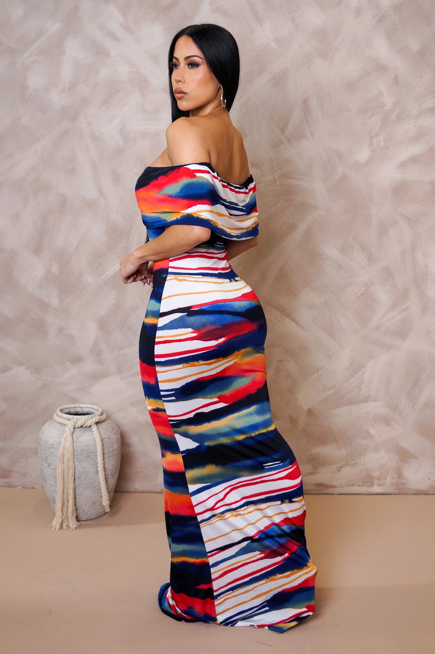 TELL ME ABOUT IT MAXI DRESS